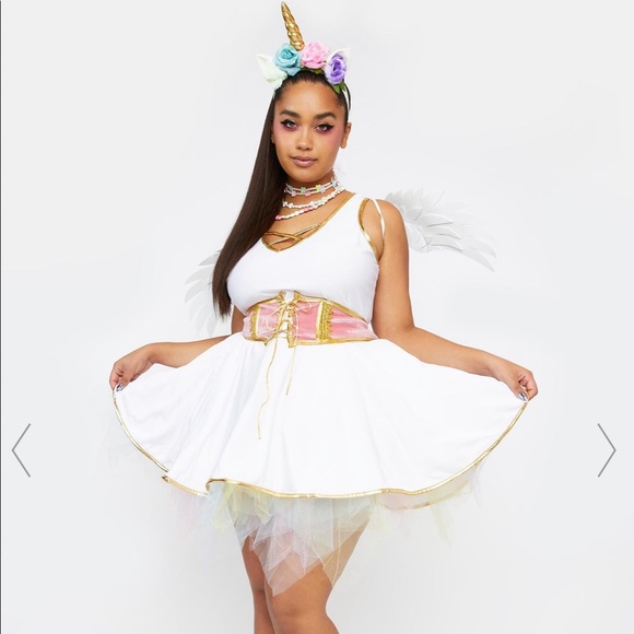 Dolls Kill Other - Pastel Unicorn costume-NEW